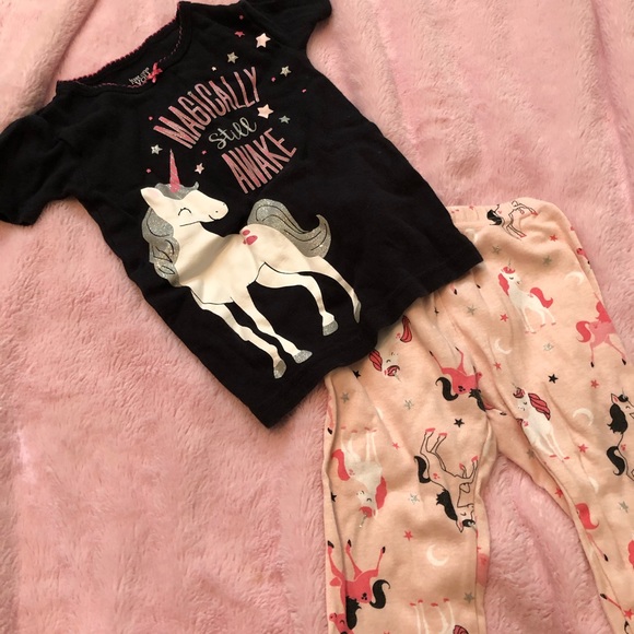 Matching Unicorn Pajama set - Picture 1 of 2